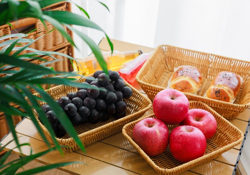 Fruit Baskets Wicker Bread Basket
