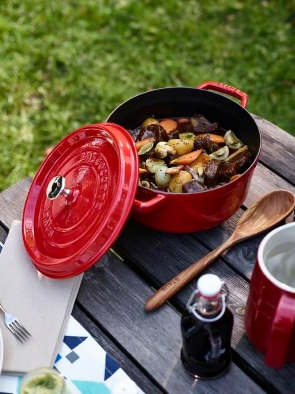 STAUB 40509-840-0 Cocotte Round 26cm Cherry
