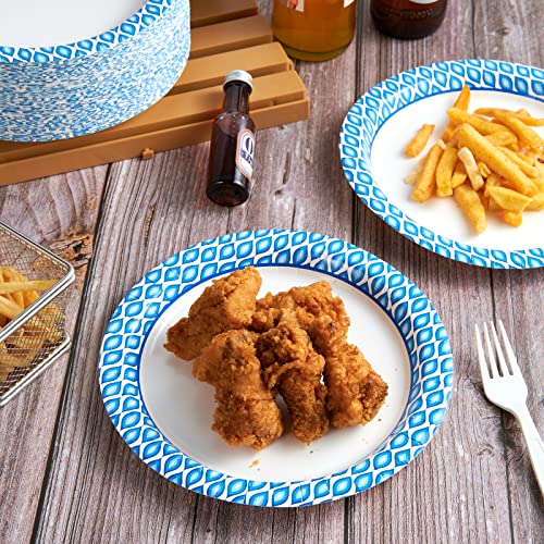 8.375 Inch Disposable Paper Plates (300 Count)