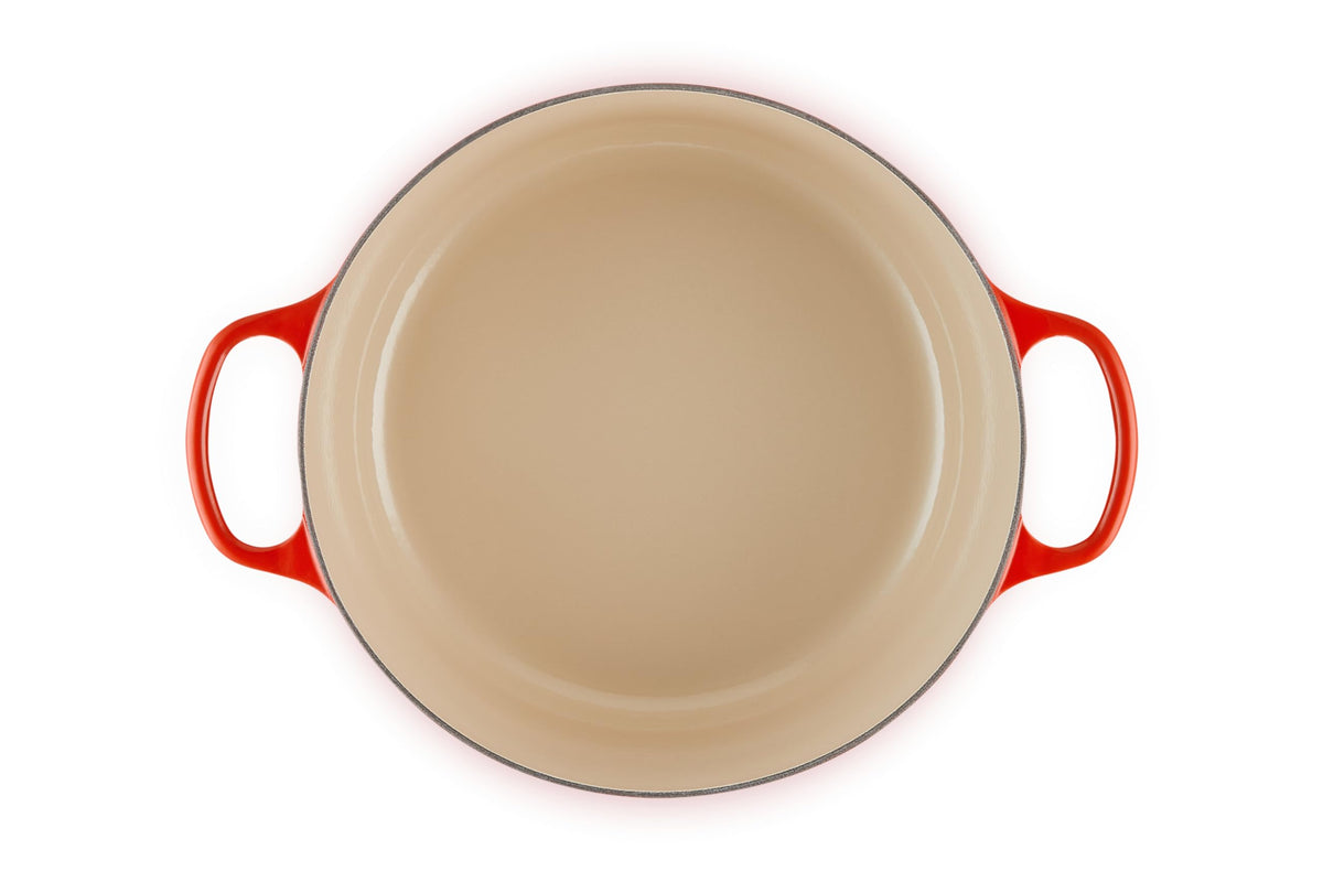 Enameled Cast Iron Round Dutch Oven