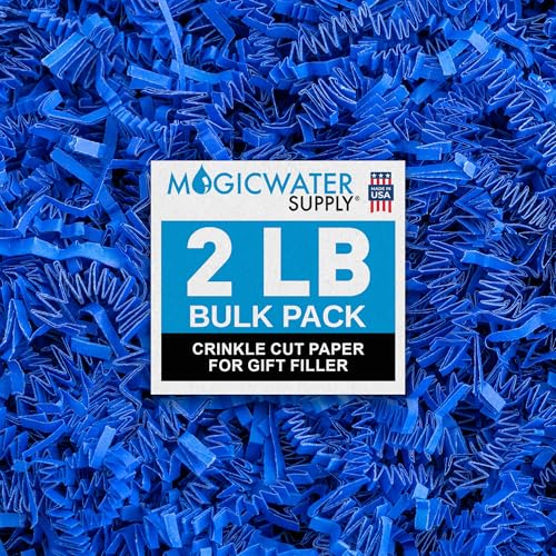 MagicWater Crinkle Cut Paper Gift Basket Filler (32 Ounce)