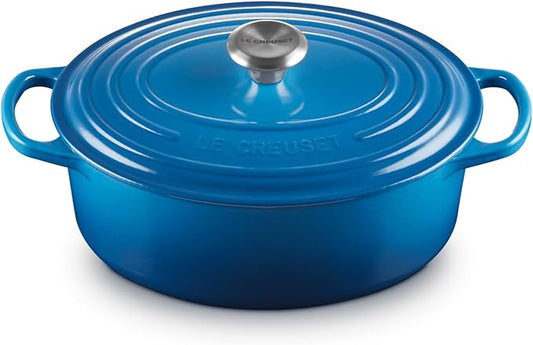 Le Creuset Enameled Cast Iron Signature Oval Dutch Oven, 2.75 qt., Marseille