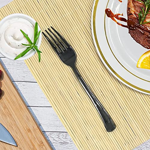 12 Pack 17.7x11.8 Bamboo Placemats (12 Count)