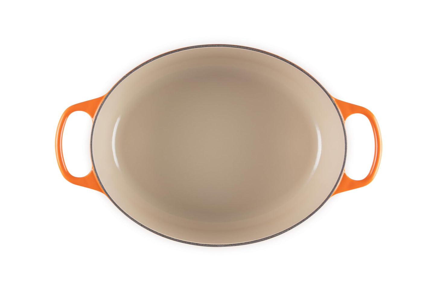 Enameled Cast Iron Oval Dutch Oven