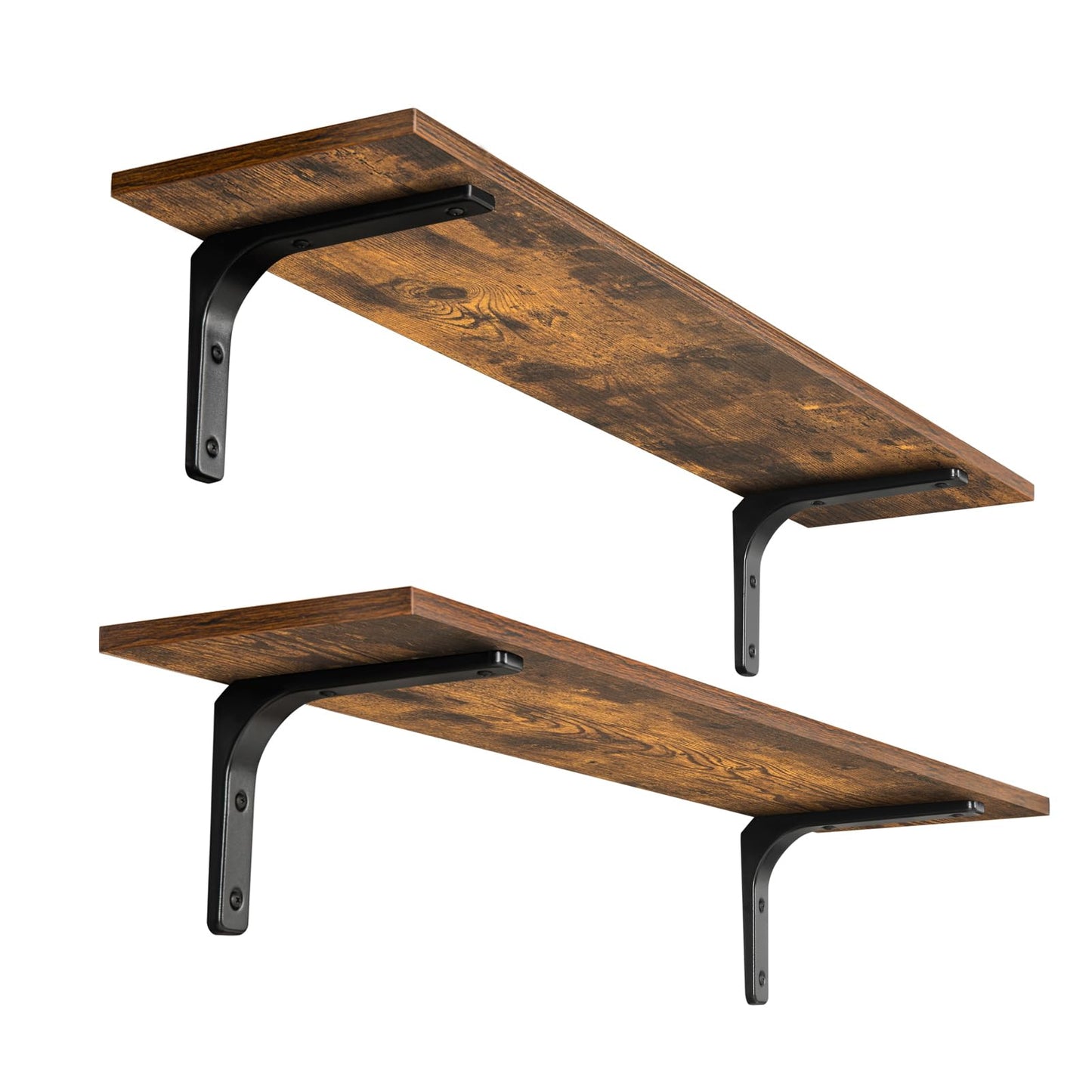 Long Wall Shelves (2 Count)