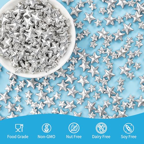 Edible Star Sprinkles (4.6 Ounce)