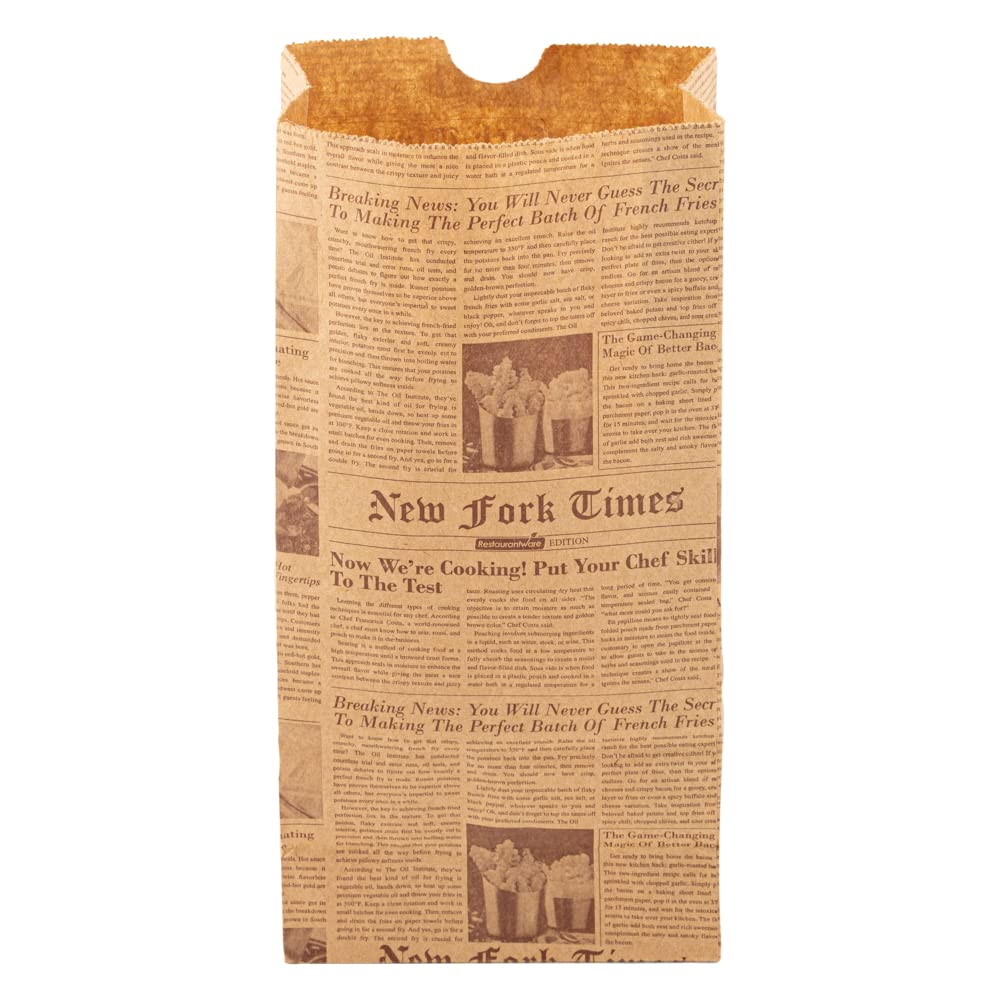 Bag Tek 2 Lb Disposable Lunch Bags 100 Sturdy Take Out Bags (100 Count)