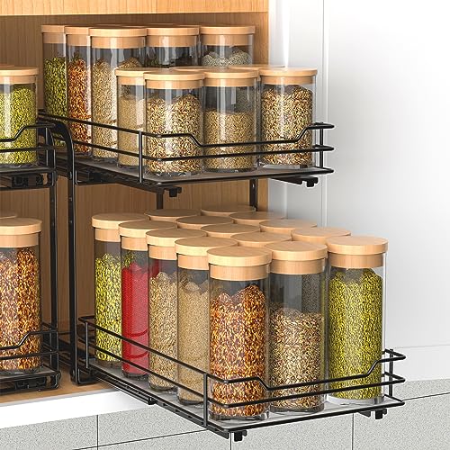 Spice Rack Pull Out Spice Racks Organizer for Cabinet
