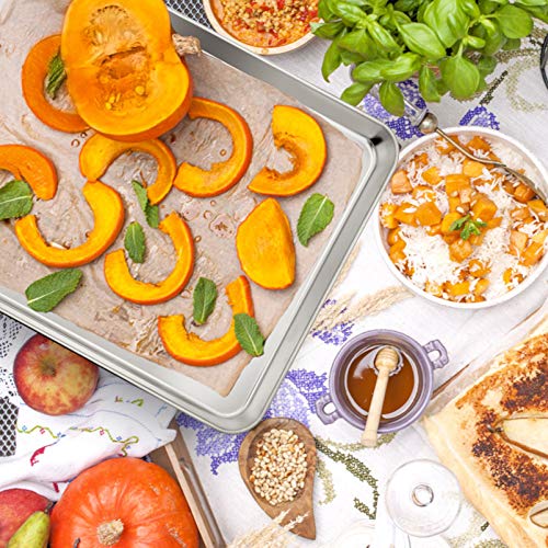 19.6 Inch Baking Sheet with Rack Set