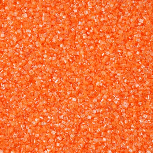 Orange Sanding Sugar Sprinkles (5.3 Ounce)