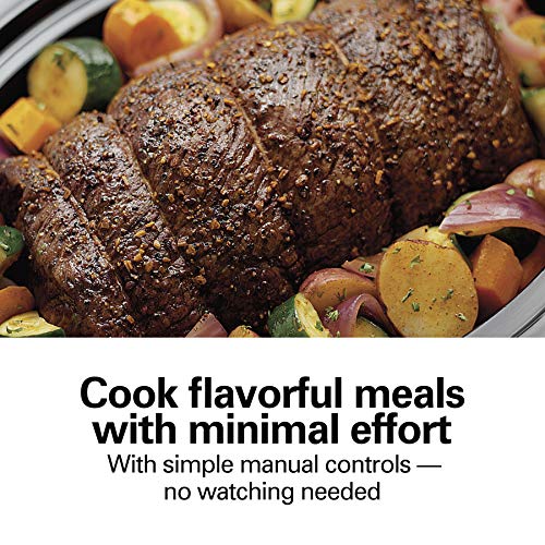 Stay or Go Portable Slow Cooker with Lid Lock