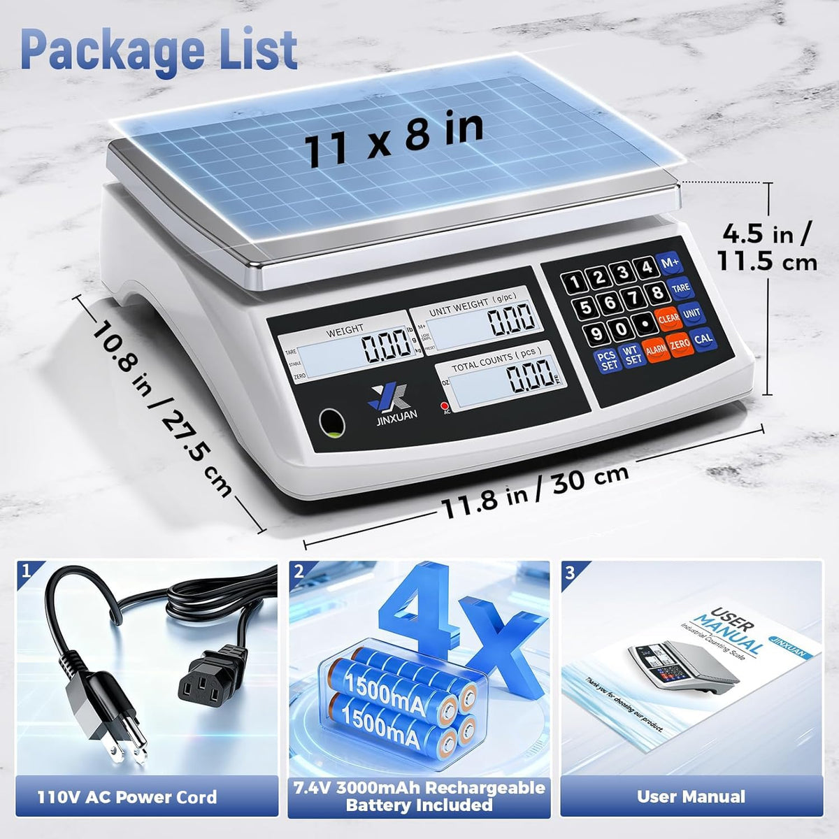 Industrial Counting Scales 33lb