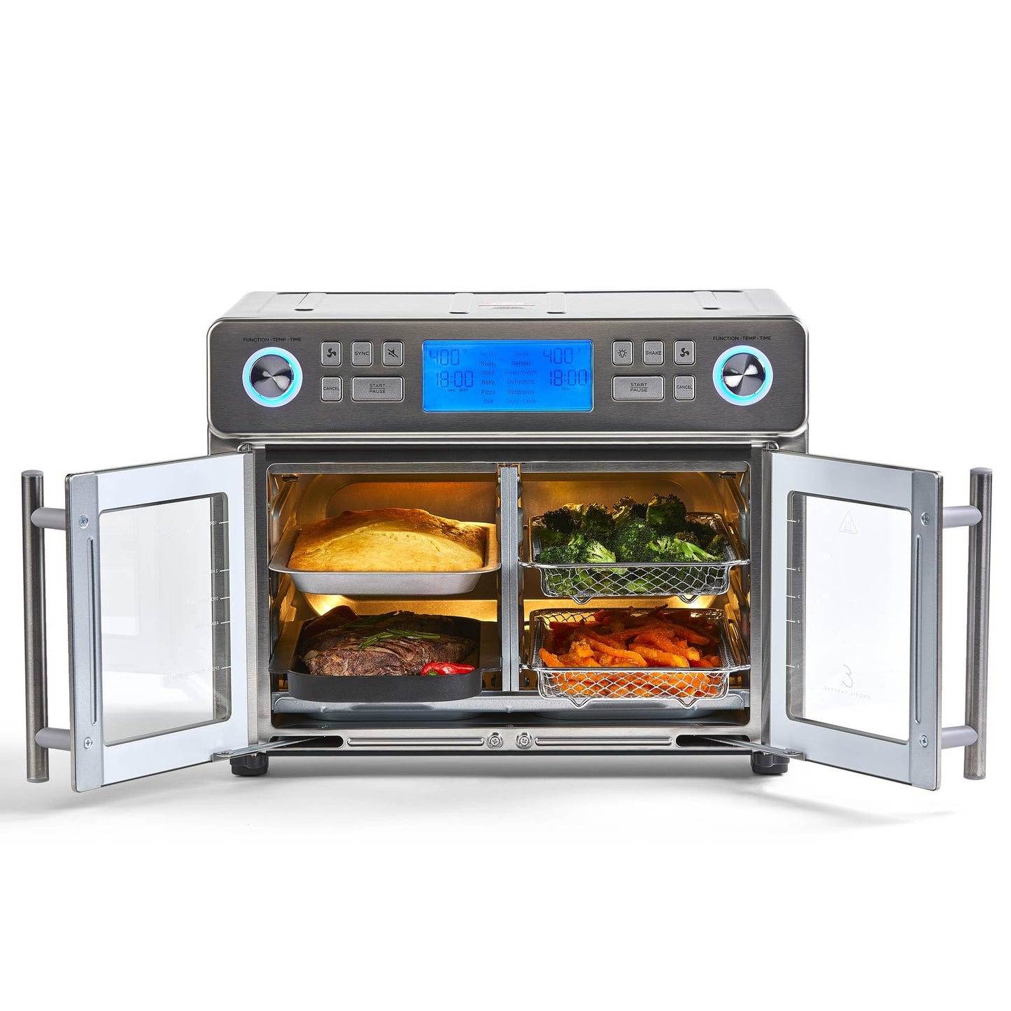 Lagasse Dual Zone Technology 25QT Air Fryer Oven