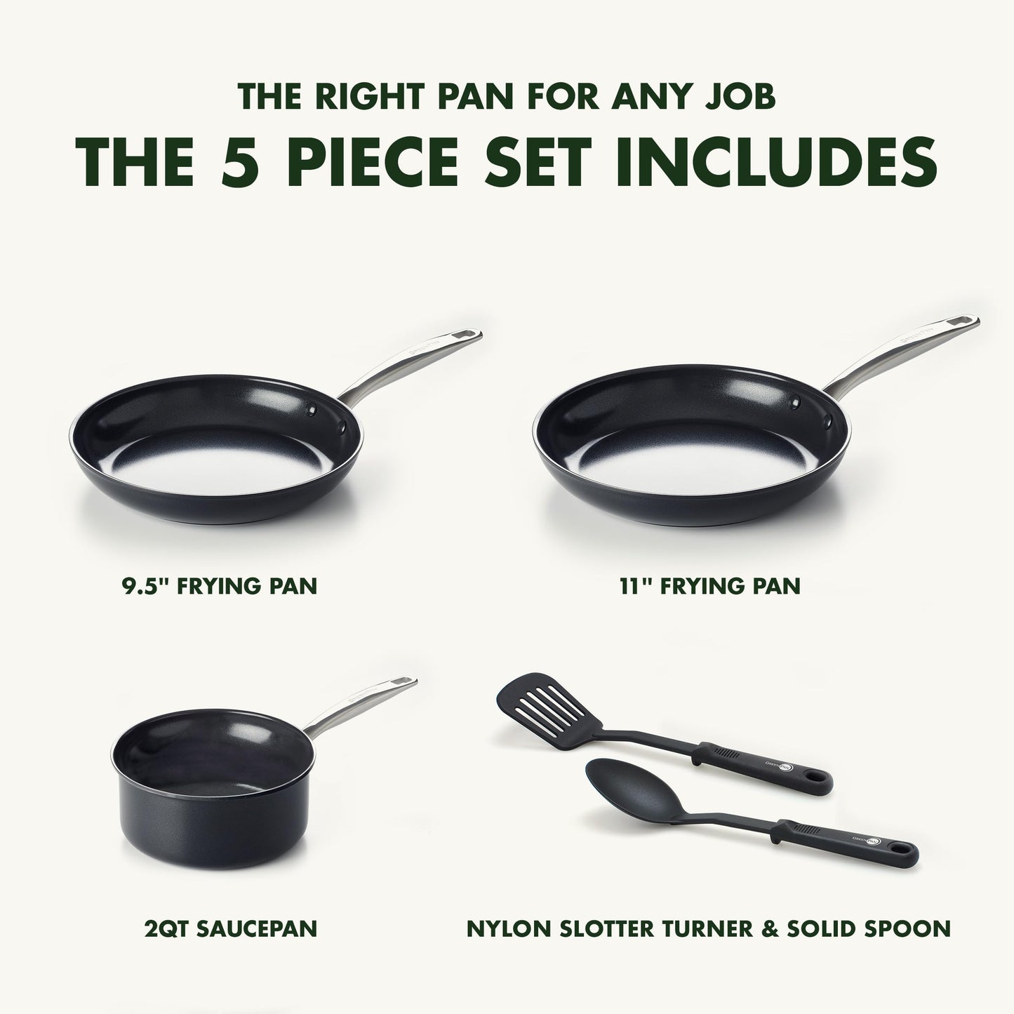 Chatham Prime Midnight Hard Anodized Healthy Ceramic Nonstick