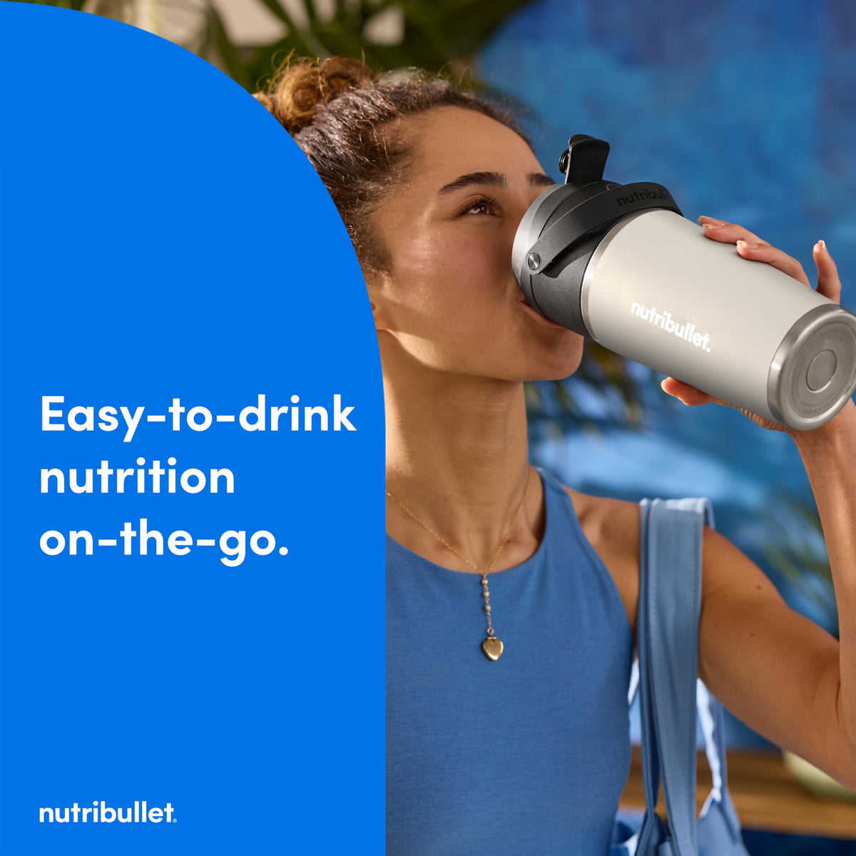 Flip Portable Blender with Insulated Cup
