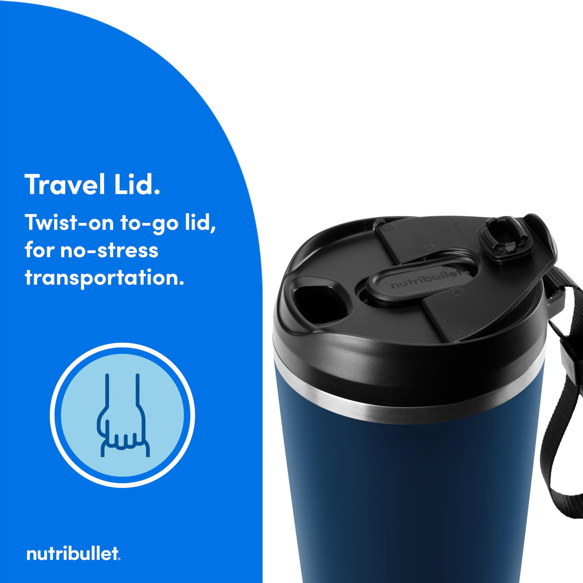 Flip Portable Blender with Insulated Cup