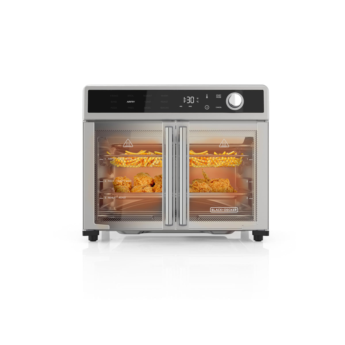 12-in-1 Crisp 'N Bake Air Fryer Toaster Oven