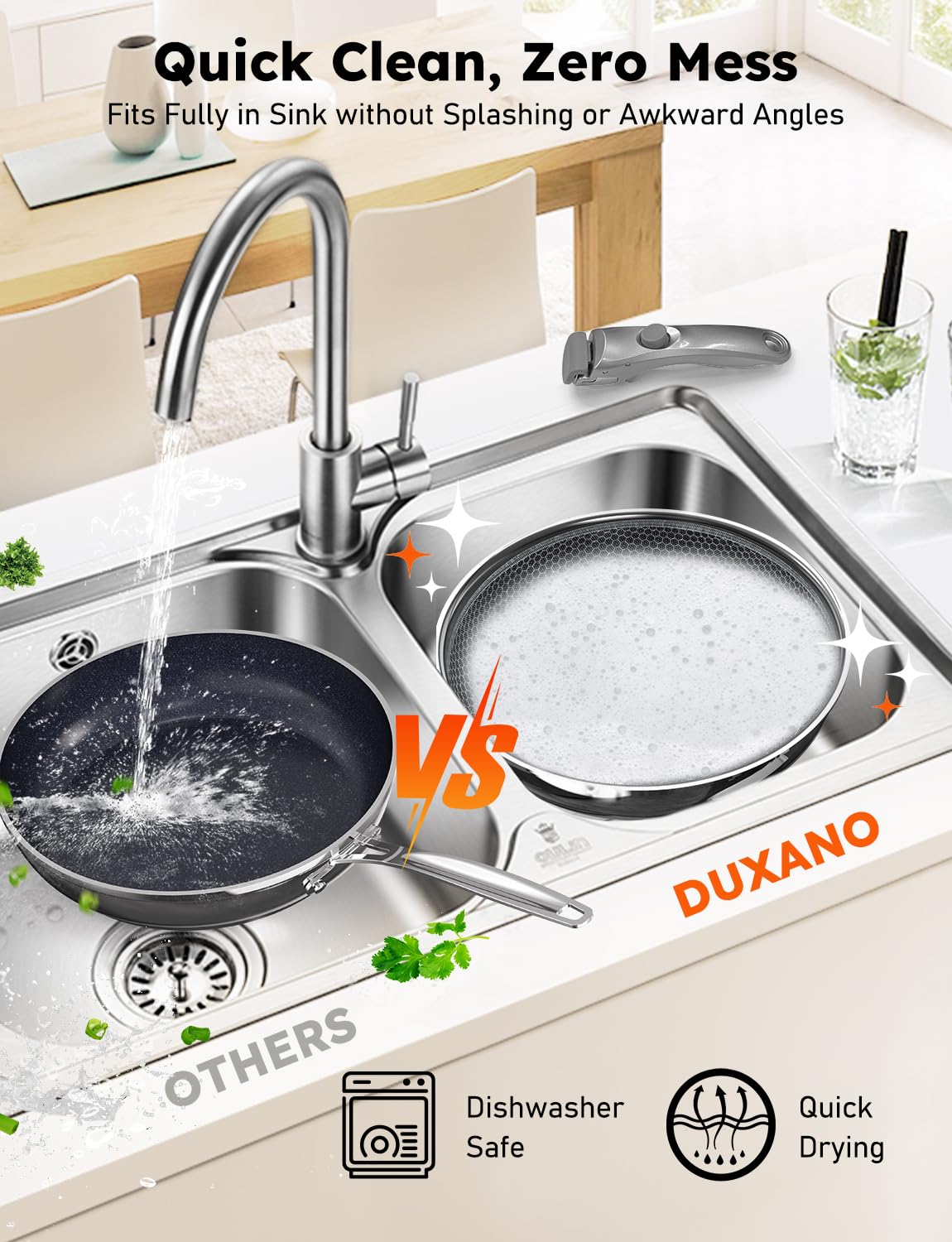 Pro Ceramic Pots and Pans Set & 2026 Upgraded Hybrid 3
