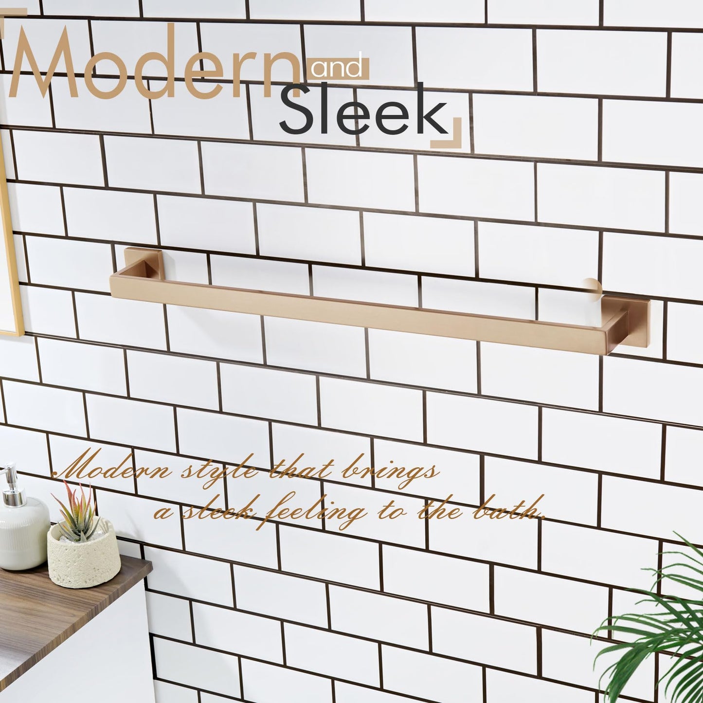 32 Inch Towel Rack for Bathroom Kitchen Towel Rails Wall Mount SUS304 Stainless Steel Towels Holder