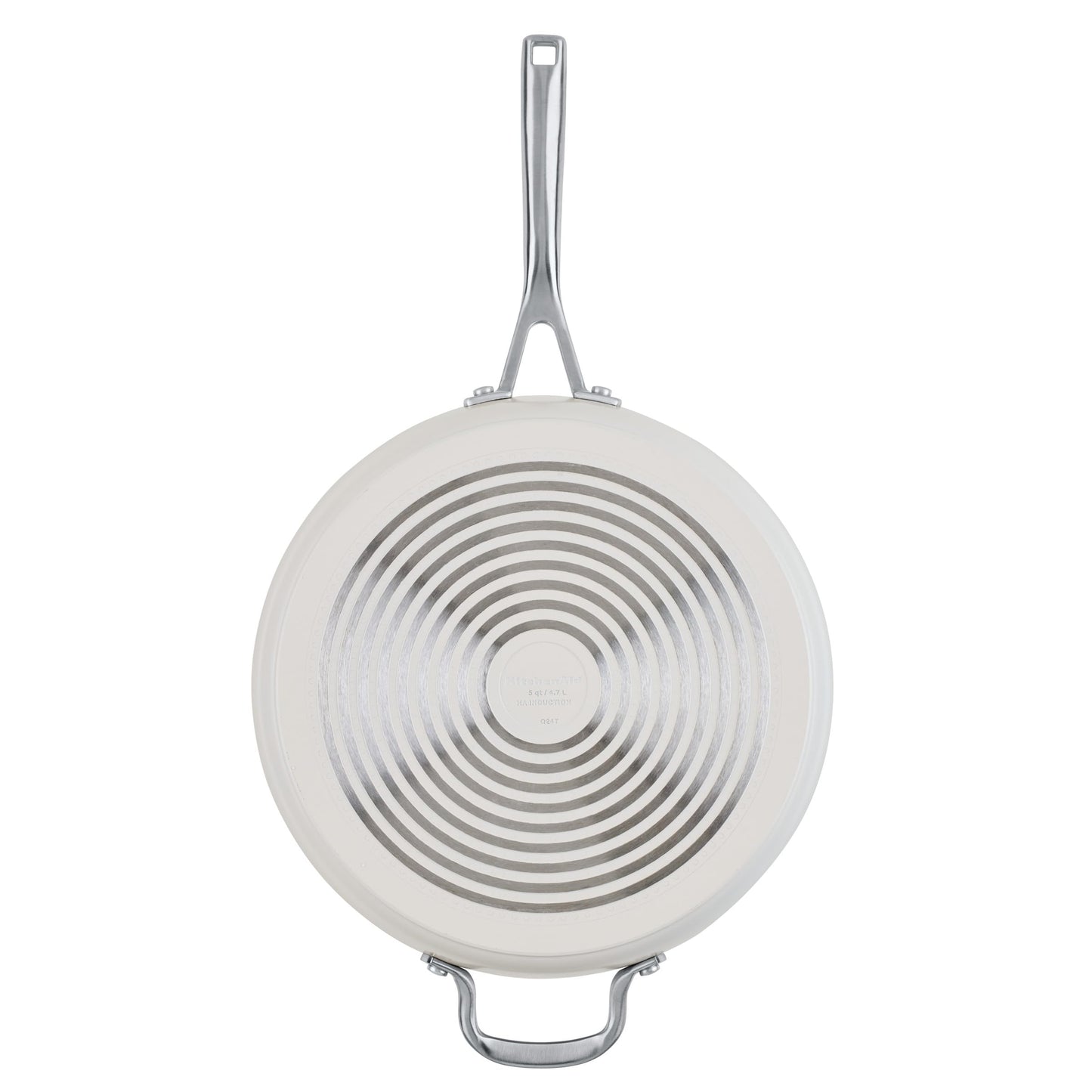 Hard Anodized Ceramic Saute Pan with Lid