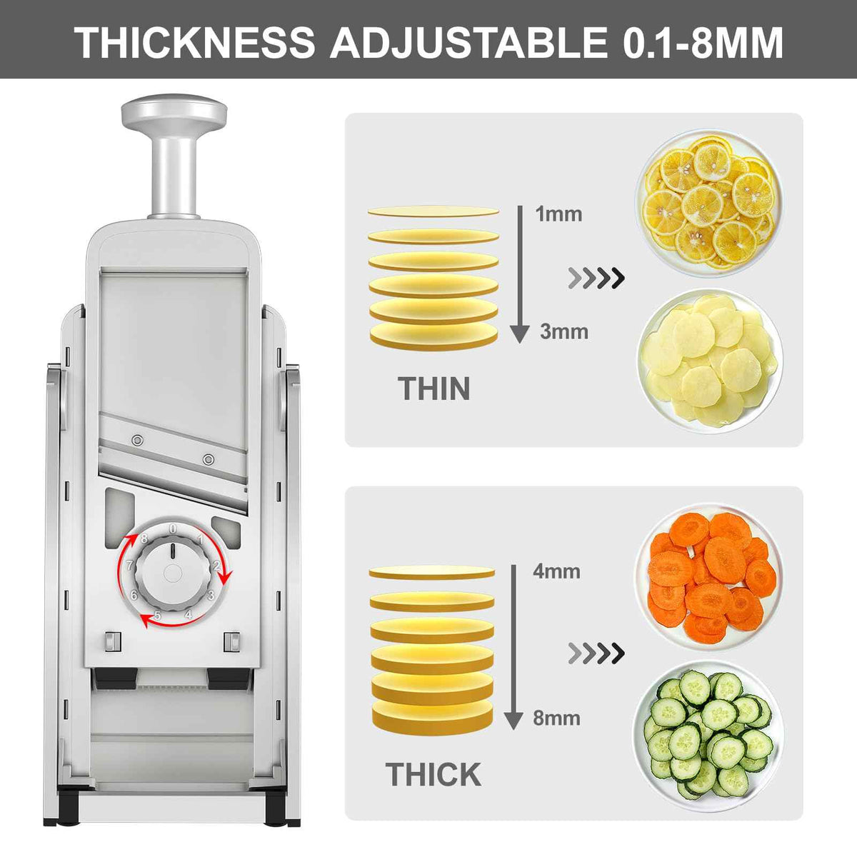 Safe Mandoline Slicer Plus (16 Ounce)