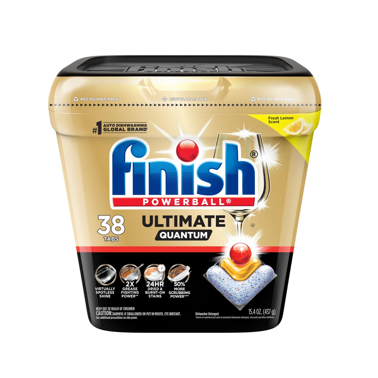 Ultimate Quantum Dishwasher Pods (38 Count)