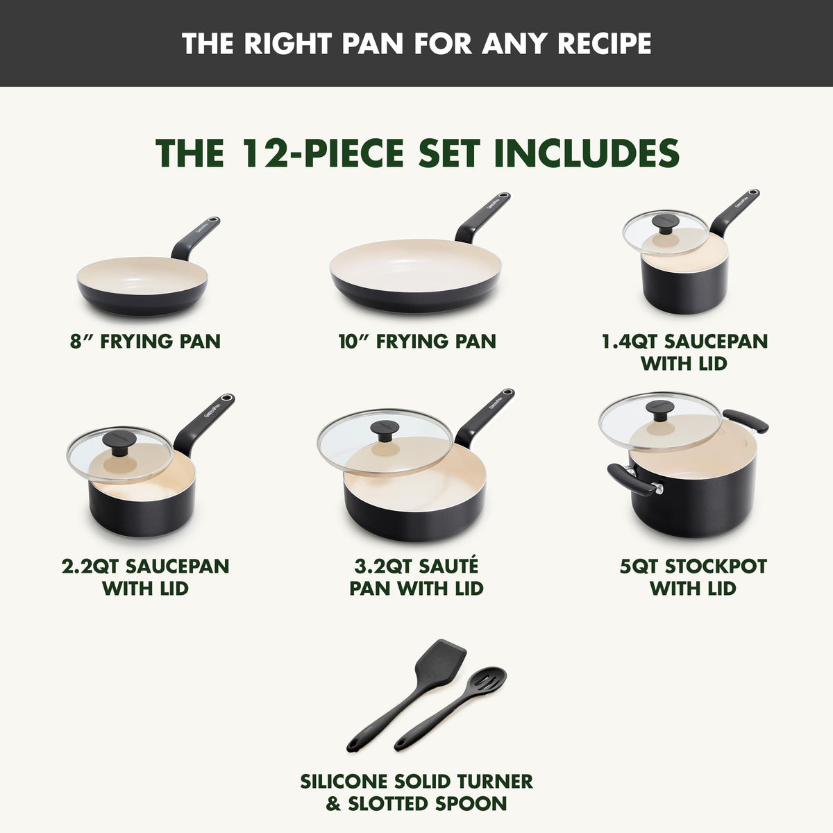 Rio Advanced 12 Piece Cookware Set (12 Count)