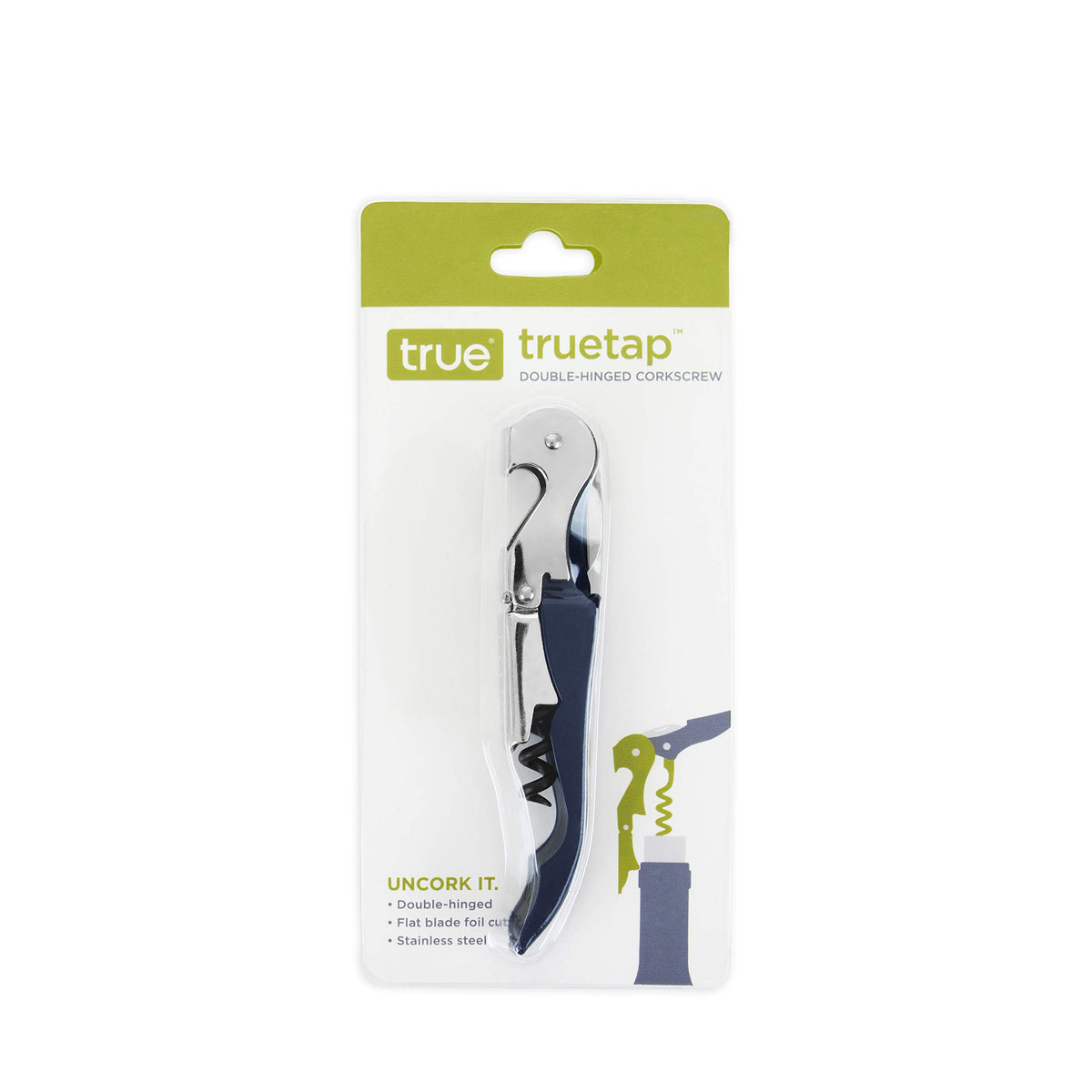 Truetap Double Hinged Waiter's Corkscrew Wine Opener