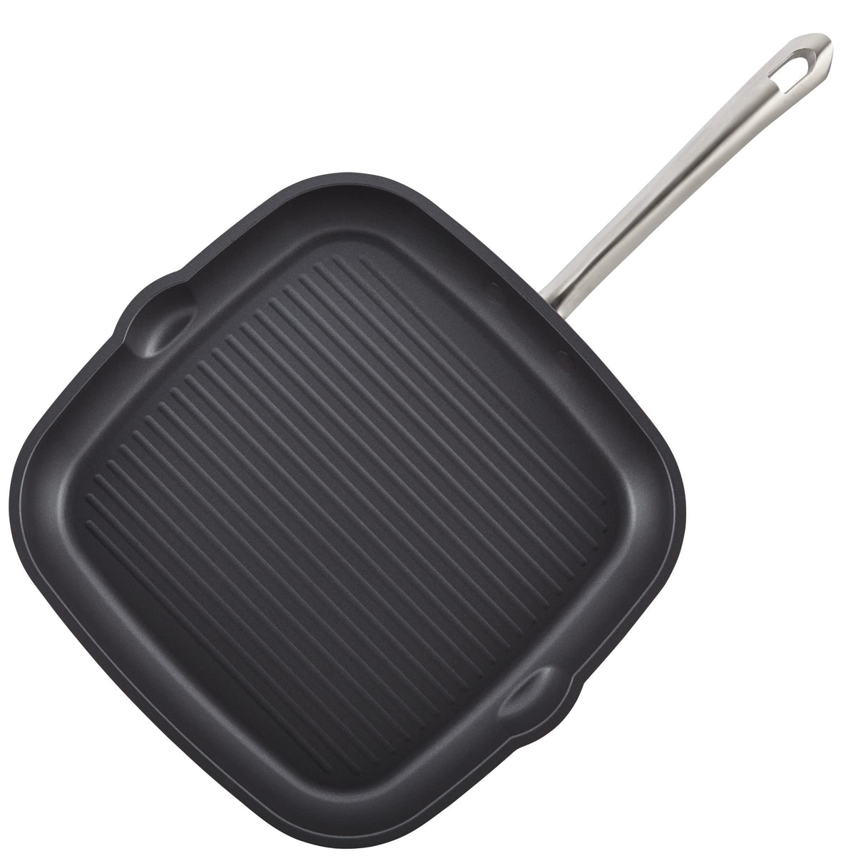 Accolade Forged Hard Anodized Nonstick Square Grill Pan