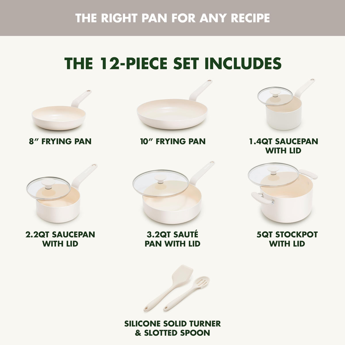 Rio Advanced 12 Piece Cookware Set