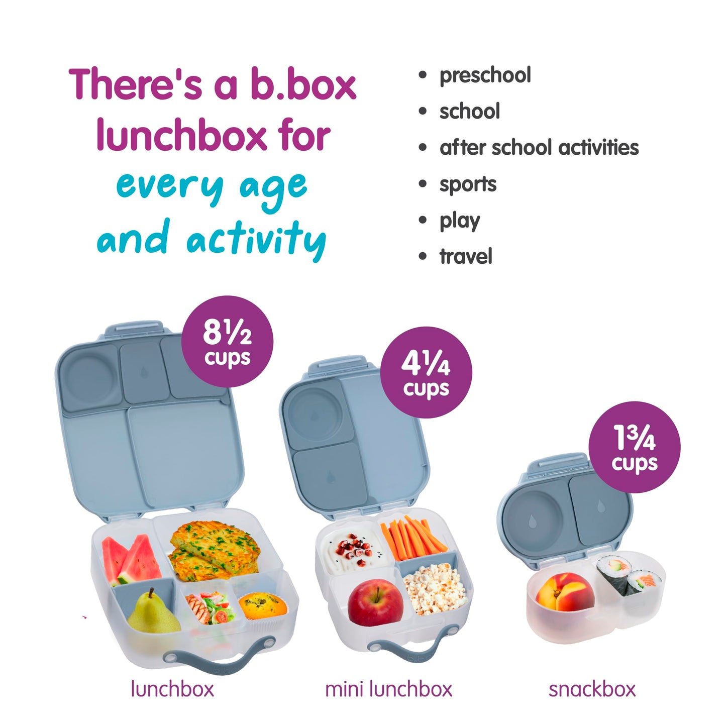 Snack Box Snack Containers for Kids