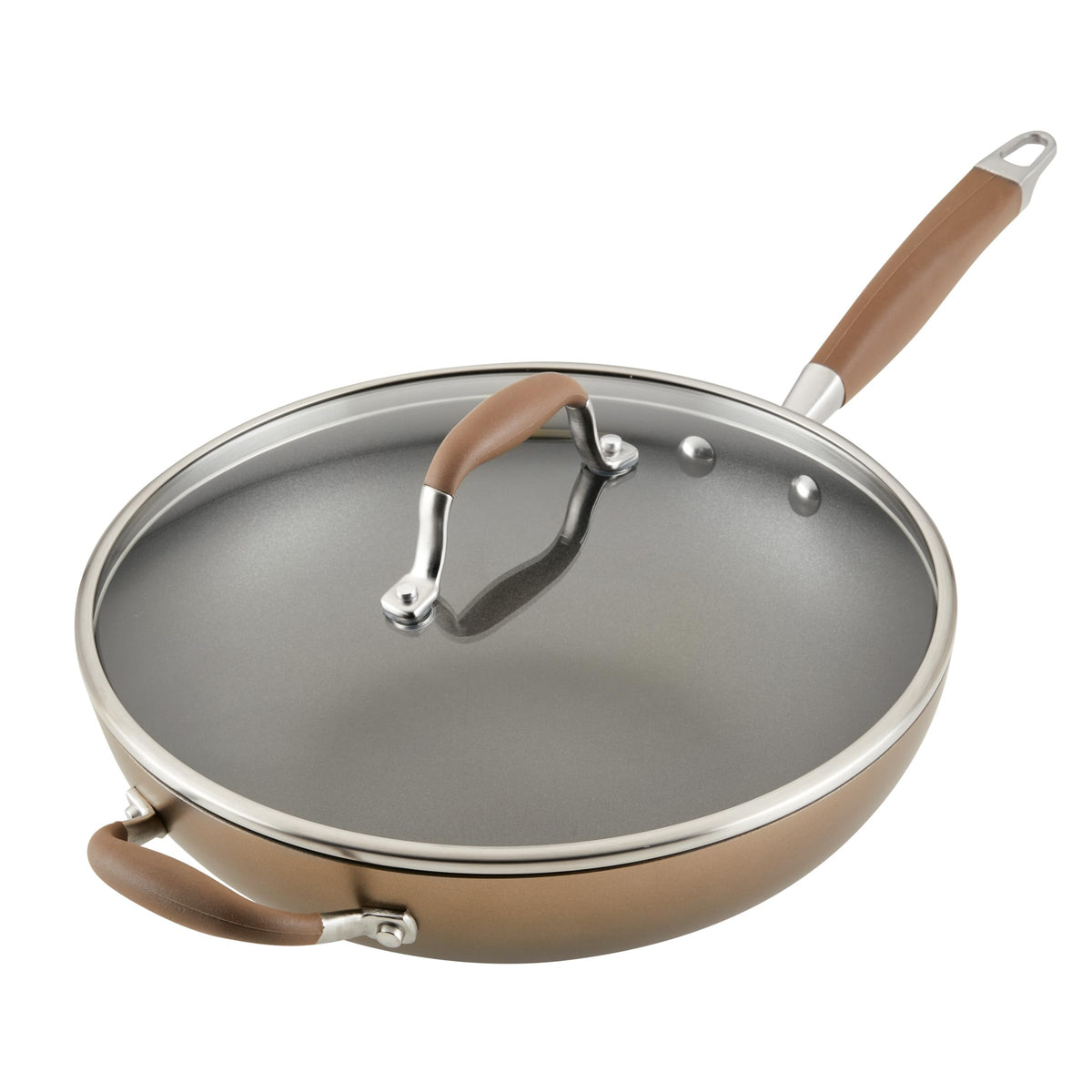 Advanced Home Nonstick Deep Frying Pan with Lid