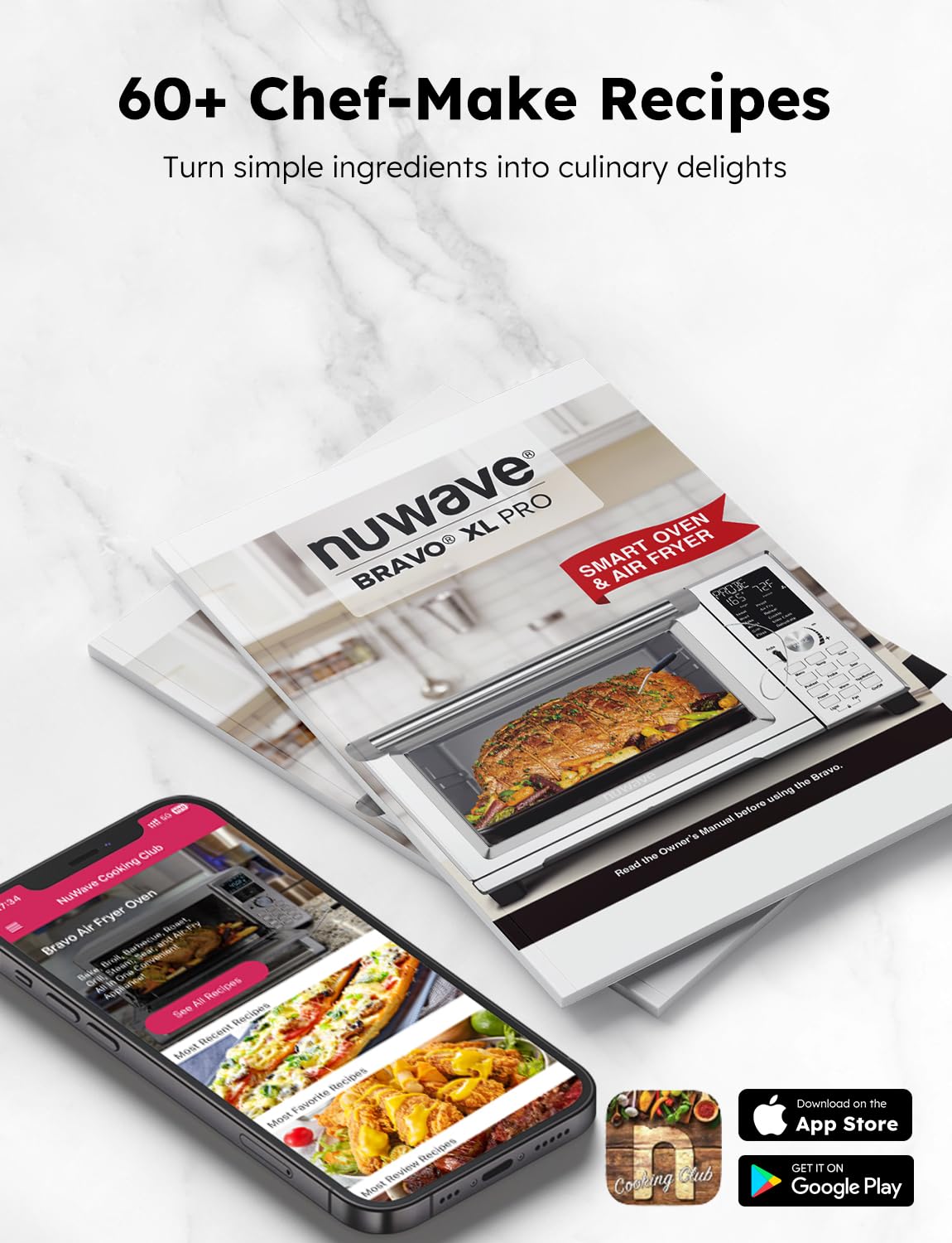 Bravo XL Pro Air Fryer Toaster Oven