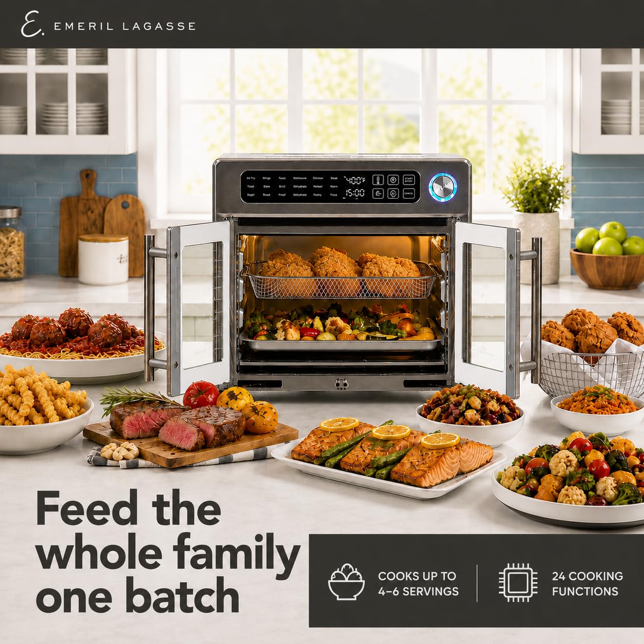 Lagasse 26QT French Door Multi