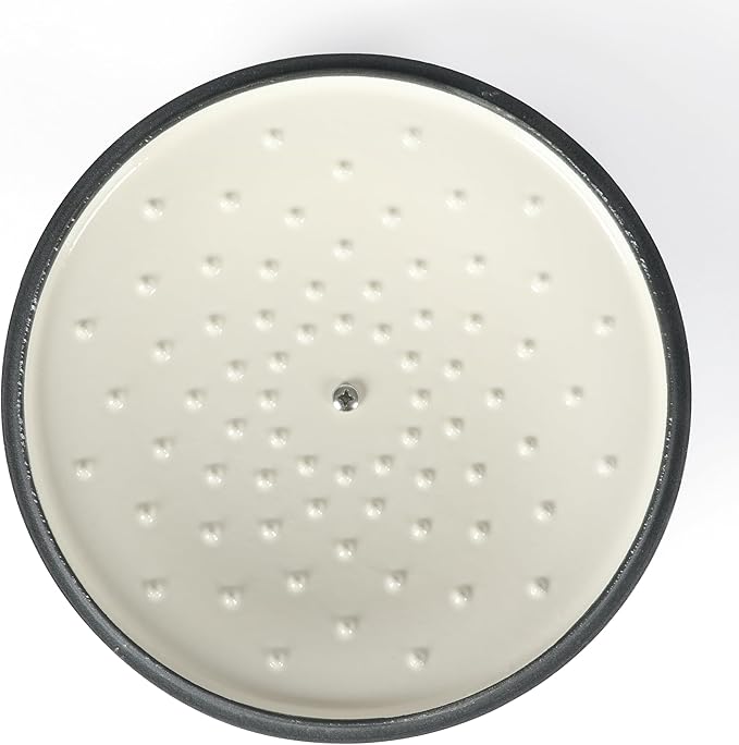 Martha Stewart Gatwick 7 QT Enamel Cast Iron Dutch Oven – Navy Blue, Heavy-Duty Durable Dutch Oven for Slow Cooking, Braising, and Baking