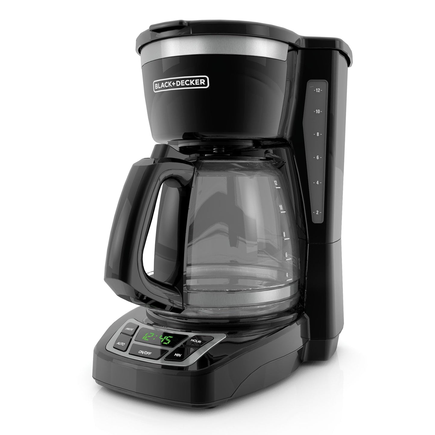 12 Cup Drip Coffee Maker with Vortex Brewing