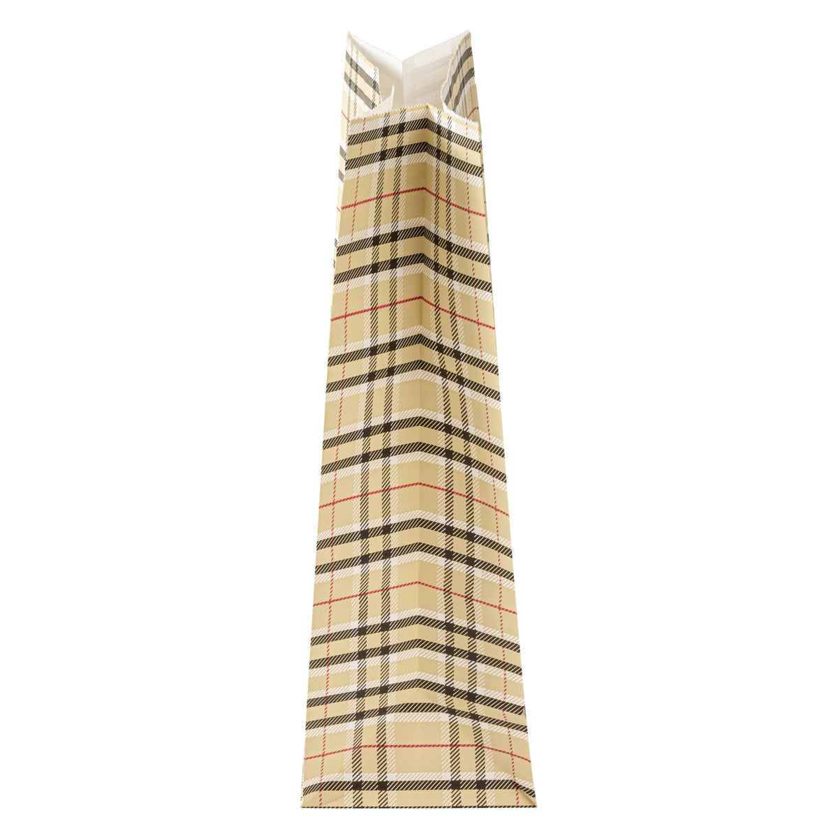 Paper Plaid Bag (100 Count)