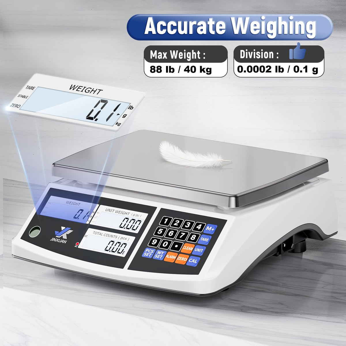 Industrial Counting Scale 40kg
