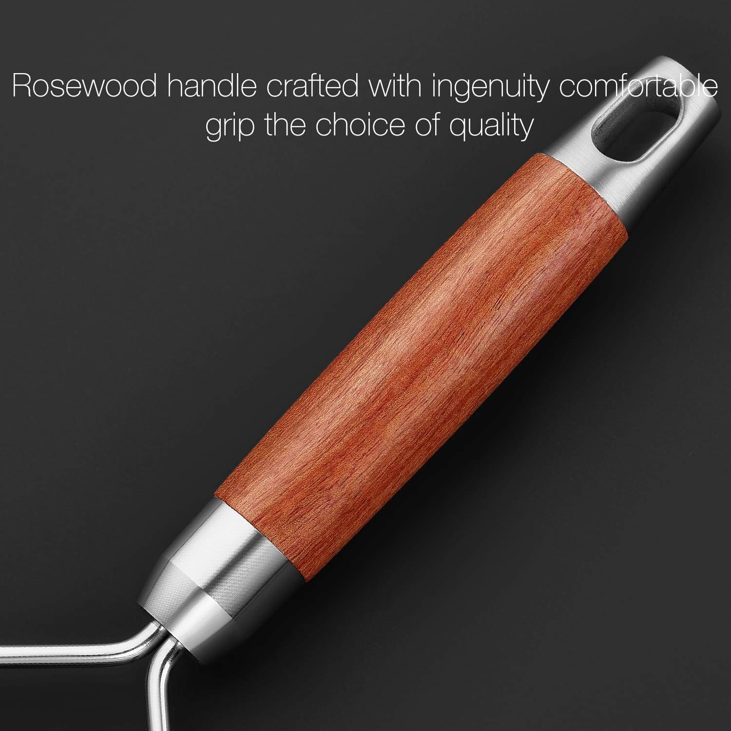 Professional-Grade Lemon Zester with Fine Blades, Lightweight Cheese/Vegetable Grater, Solid Wood Handle Design - Rust-Resistant, Durable, Essential Kitchen Tool （B2） - Culinary Roots
