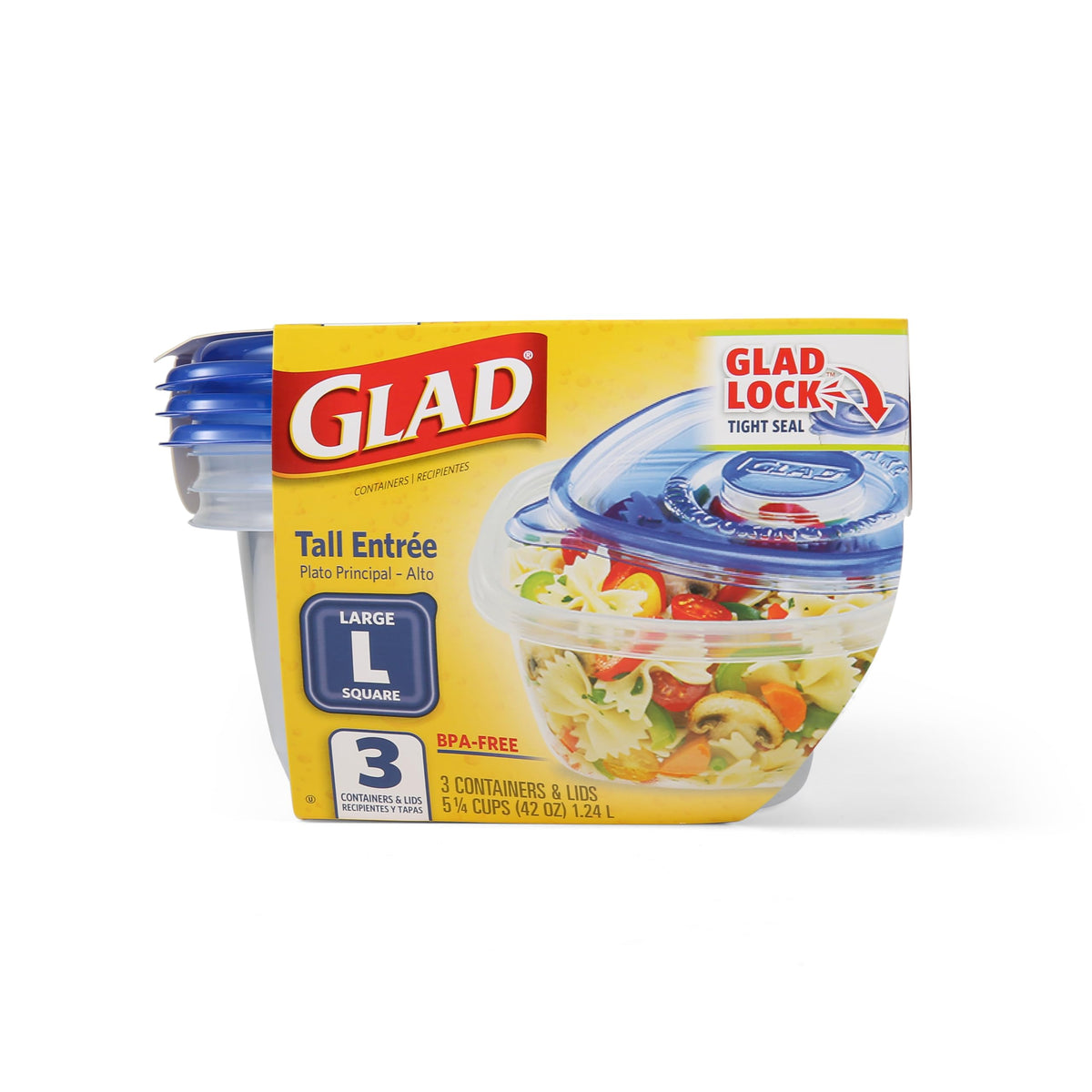 GladWare Tall Entree Containers (6 Count)
