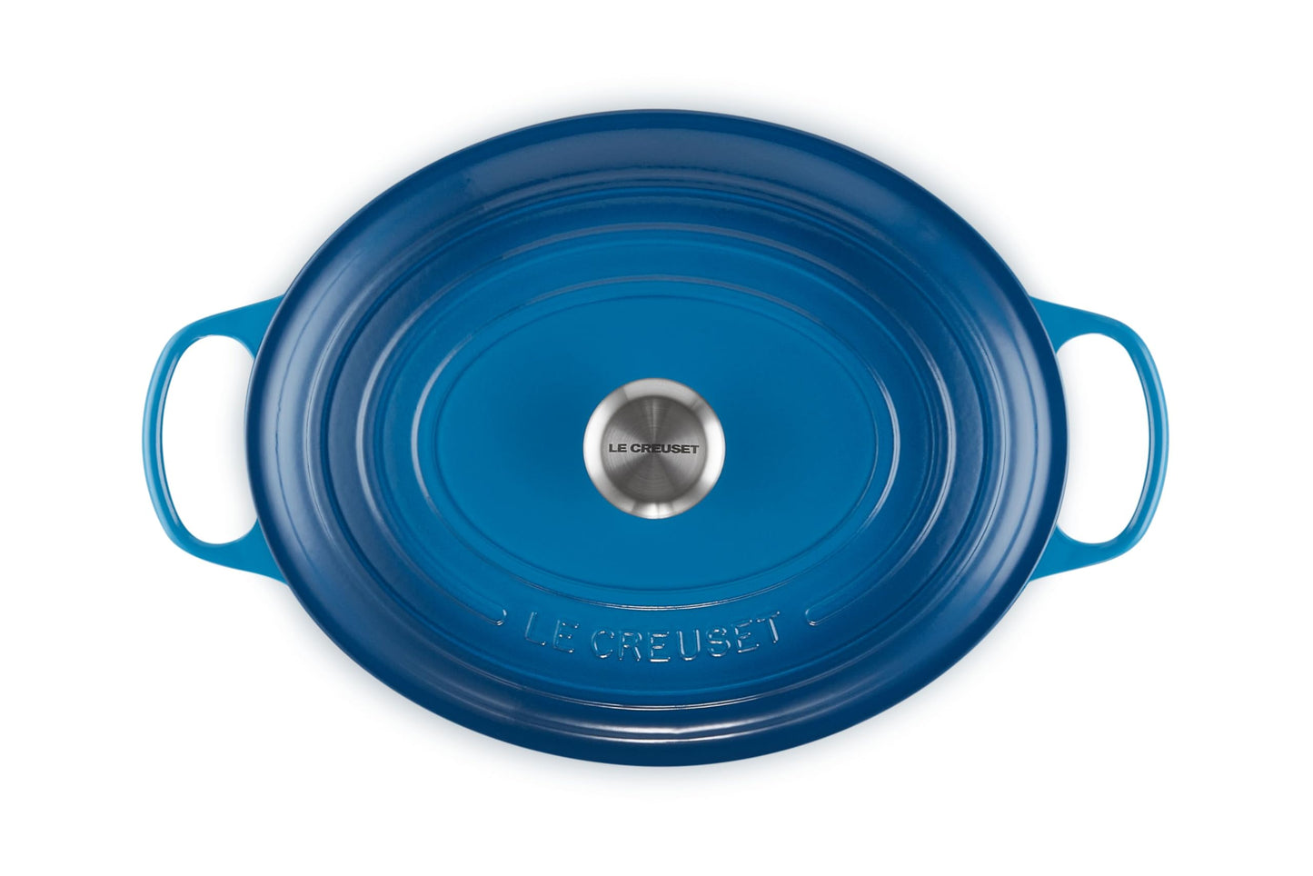 Enameled Cast Iron Oval Dutch Oven