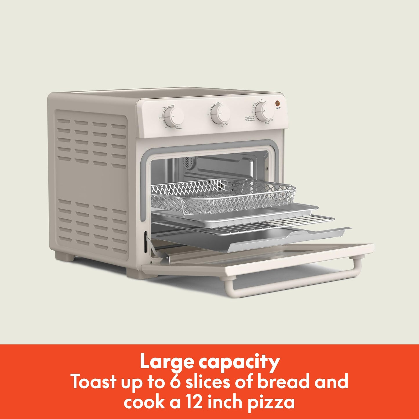 6 Slice Toaster Oven With Air fryer