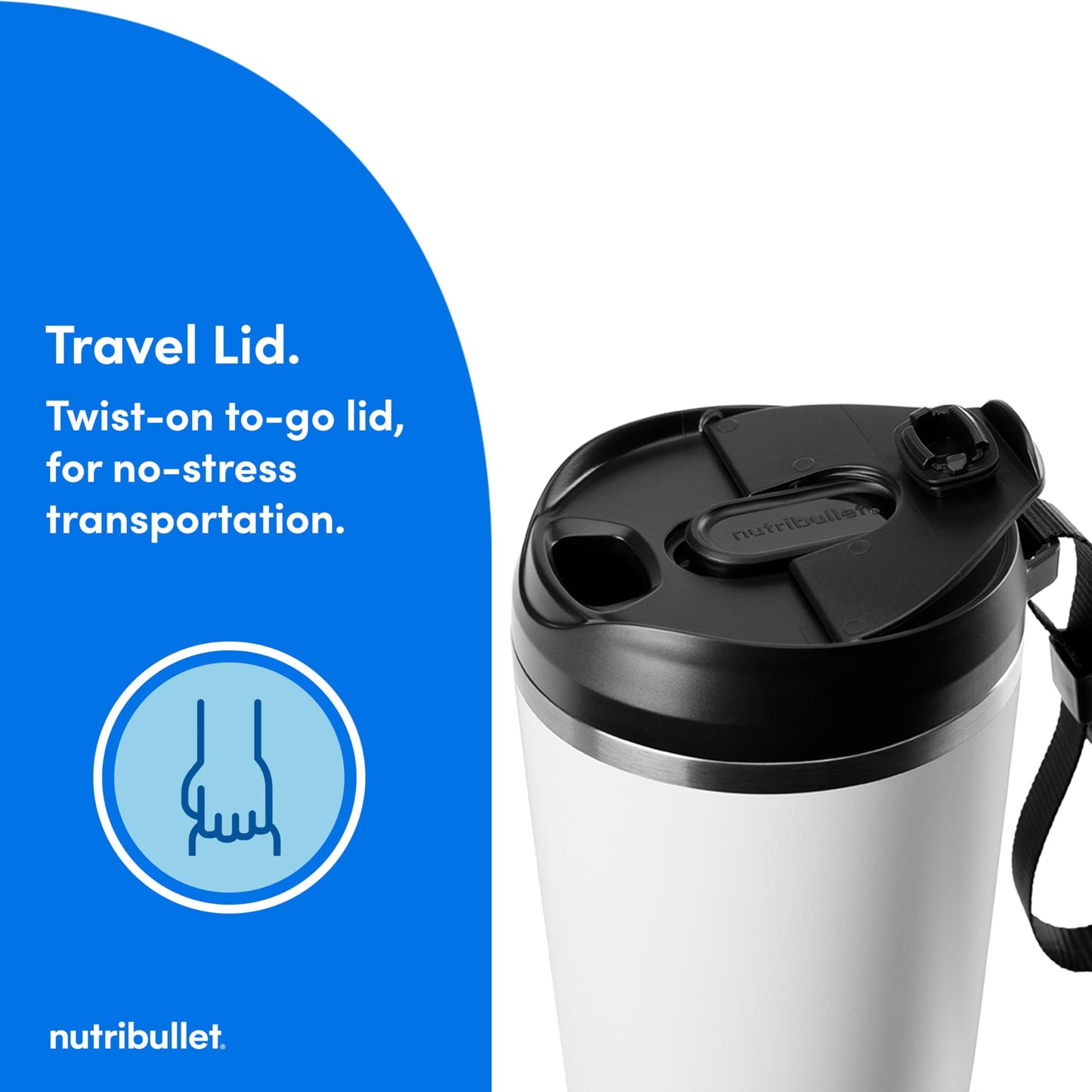 Flip Portable Blender with Insulated Cup