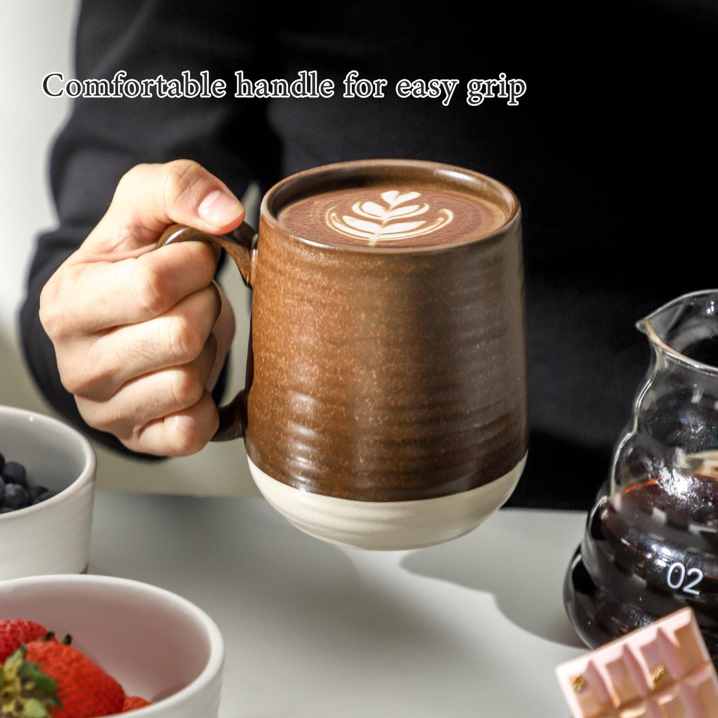 Ceramic Coffee Mug Set of 4 (4 Count)