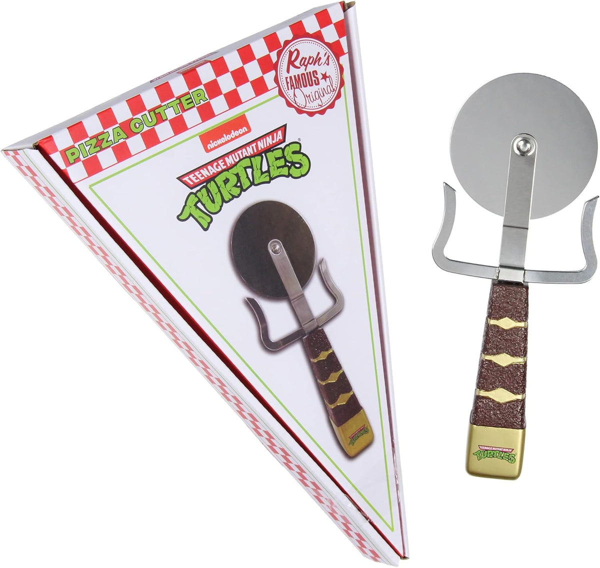 Teenage Mutant Ninja Turtles TMNT Raph's Famous Original Sai Pizza Cutter Wheel Tool - Culinary Roots