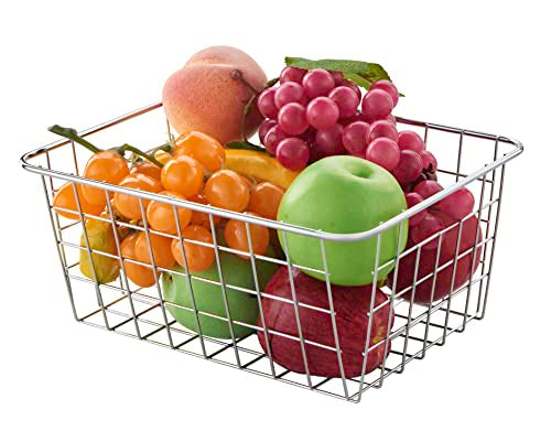 Wire Kitchen Storage Basket 4 Packs