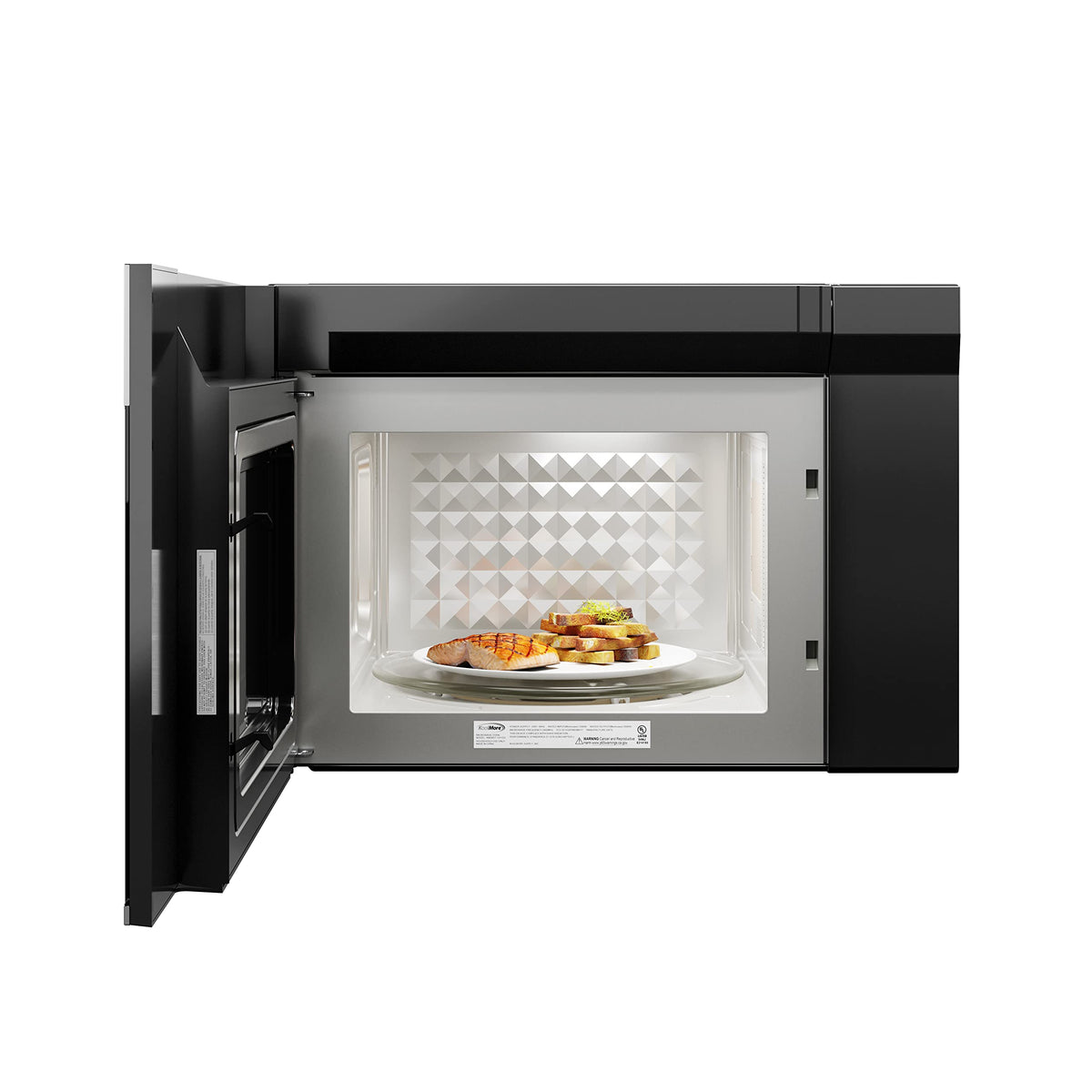 1.3 cu. ft. 24 inch Over The Range Stainless Steel Microwave