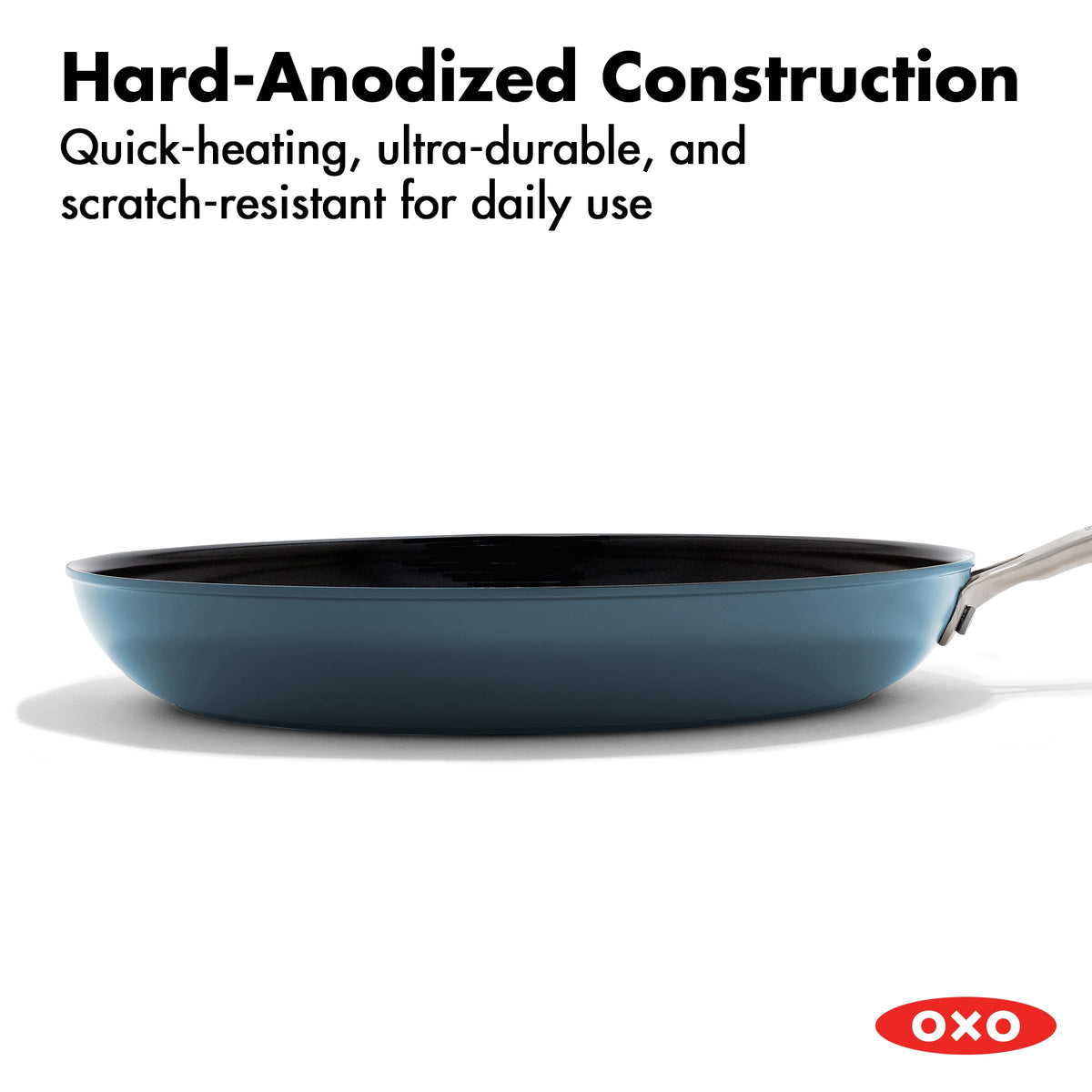 Enhanced 12” Nonstick Frying Pan Skillet with Lid