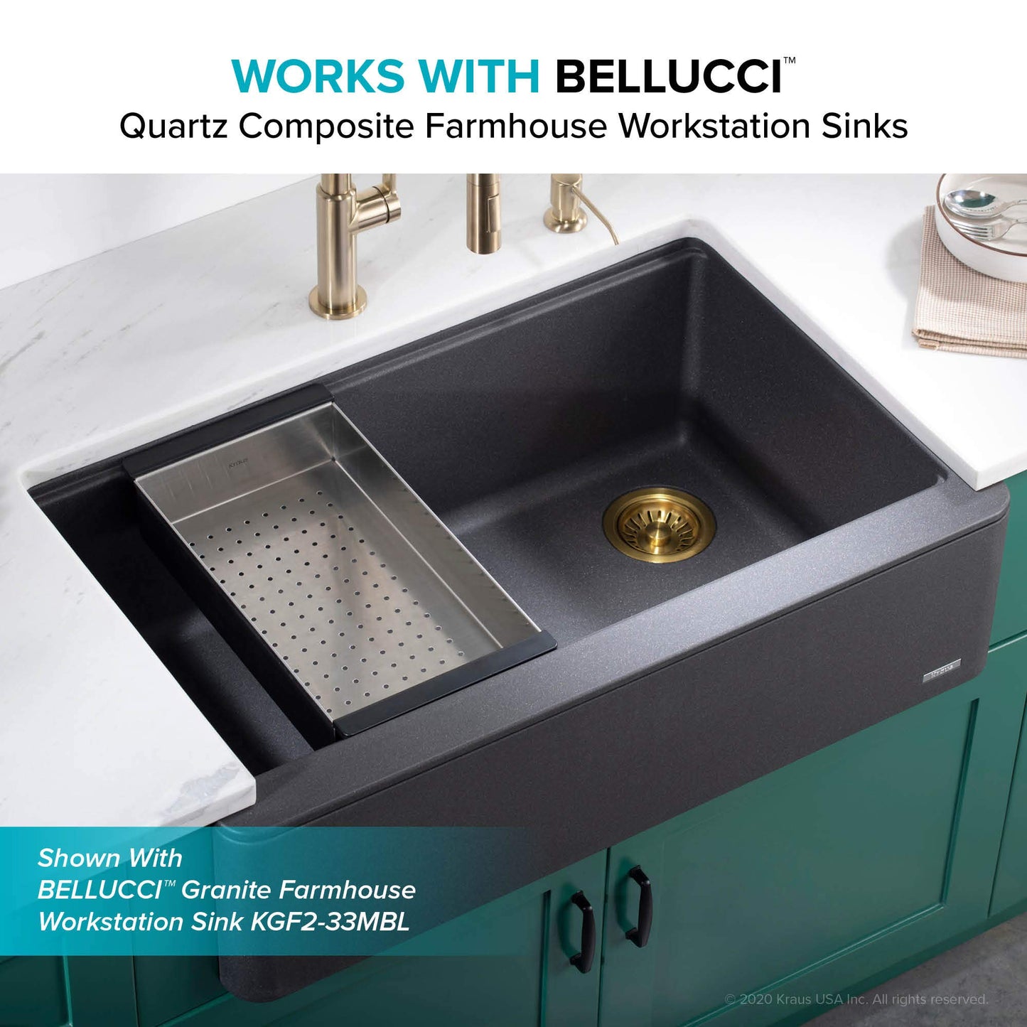 Stainless Steel 16.75 in Workstation Sink Colander CS