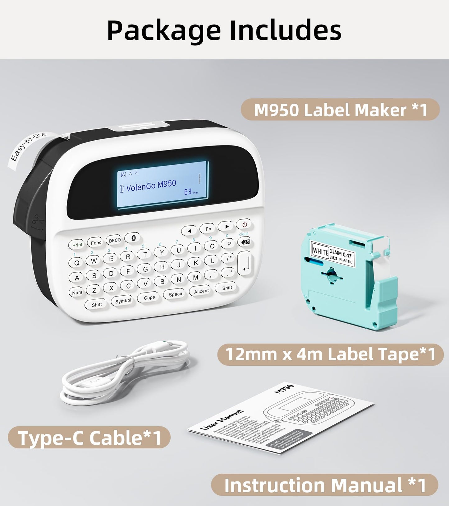 Label Maker Machine with